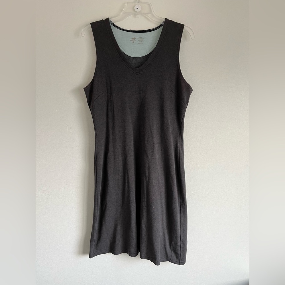 Horny Toad. Gray Sleeveless Dress. Size large.